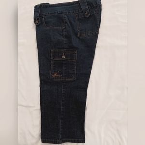 FUBU The Collection Capri's, Blu Jean, W11/12